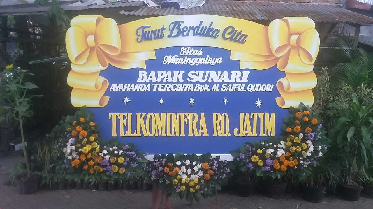 bunga papan duka cita gresik