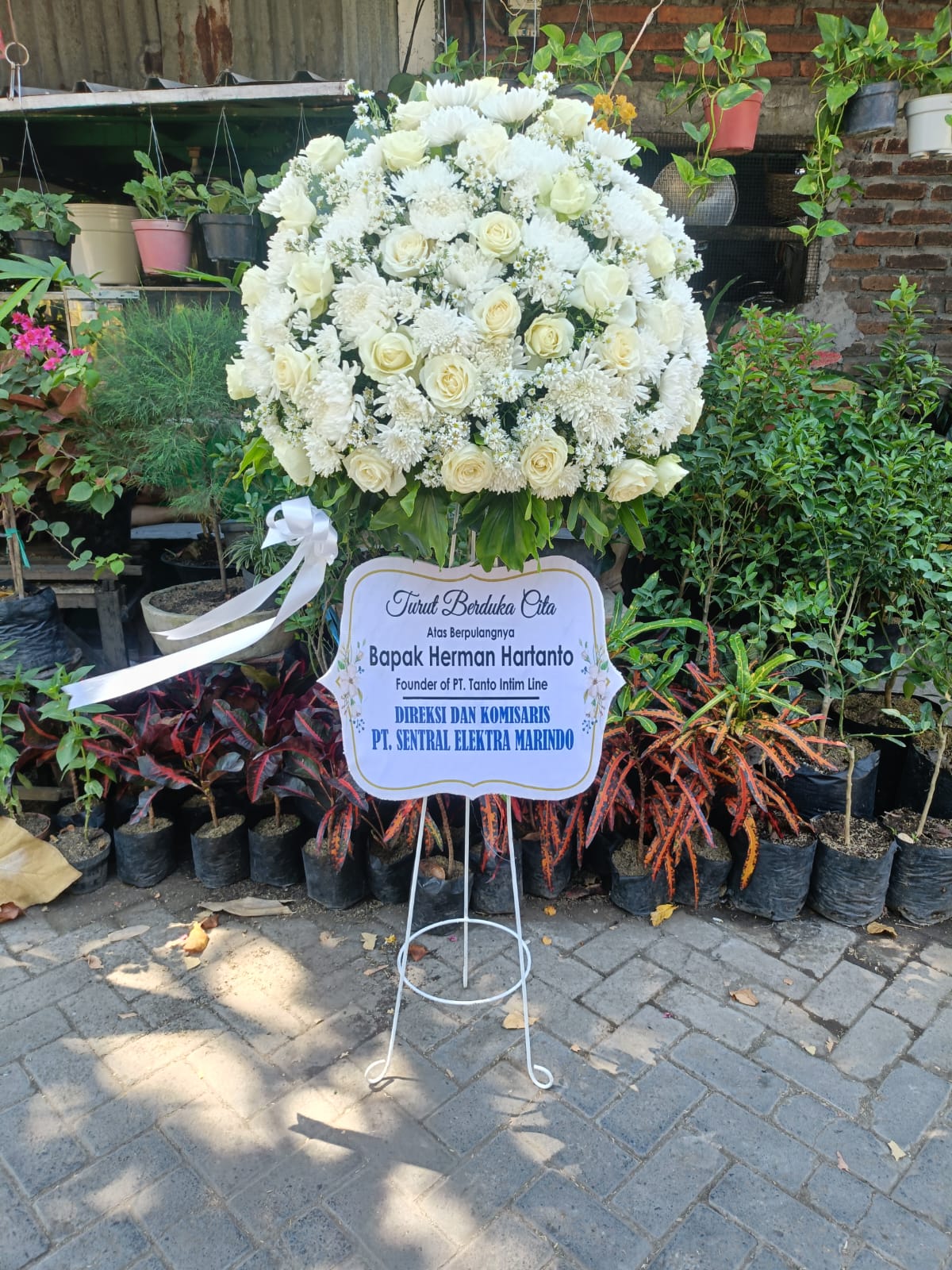 toko karangan bunga perak surabaya